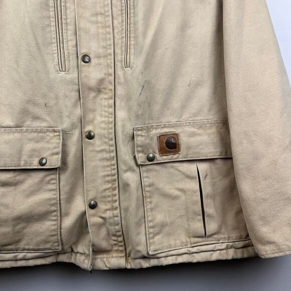 Carhartt Men's Chore Heavy Jacket Jacket Size Large - Picture 4 of 8